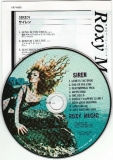 Roxy Music - Siren, CD & lyric sheet